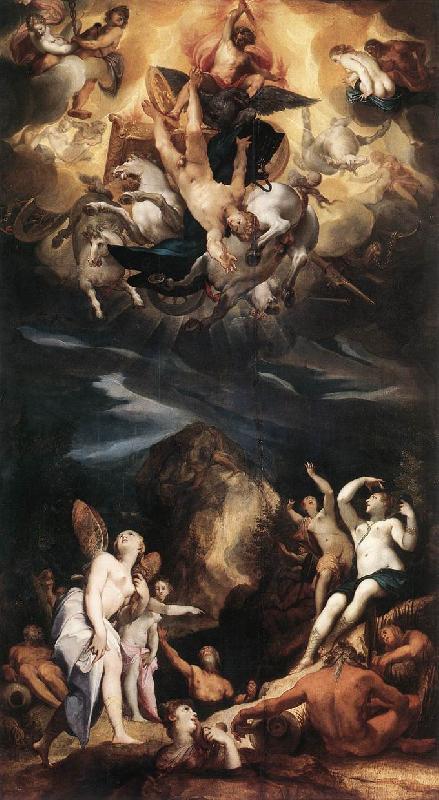 HEINTZ, Joseph the Elder The Fall of Phaeton w